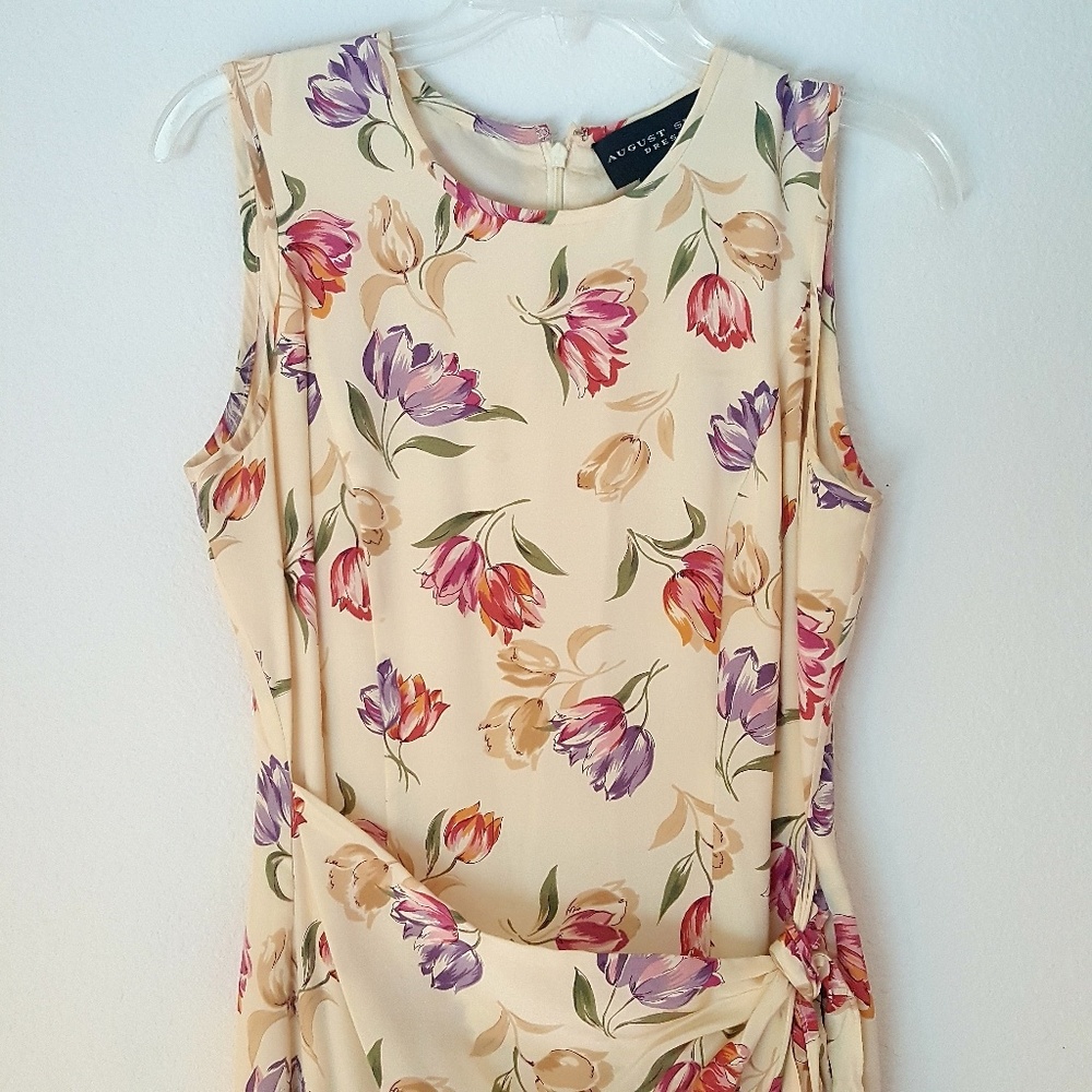 August Silk Dress, size 6, A5